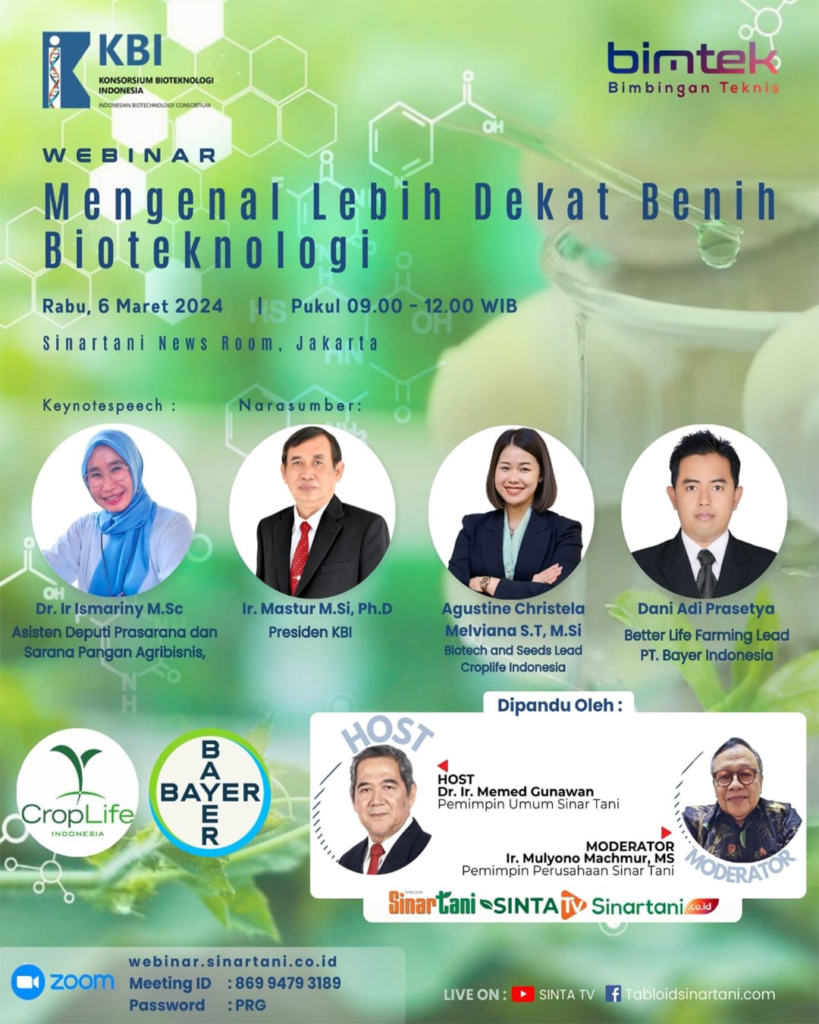 webinar benih bioteknologi
